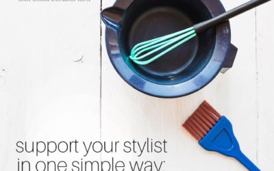 Hang in there: This will all be over soon and your stylist will be back in the salon to help you get ready for life outs…
