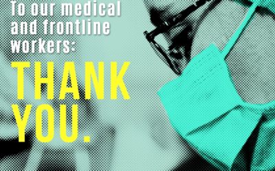 Our medical and frontline workers run towards the line of danger as the rest of us retreat into the safety of our homes….