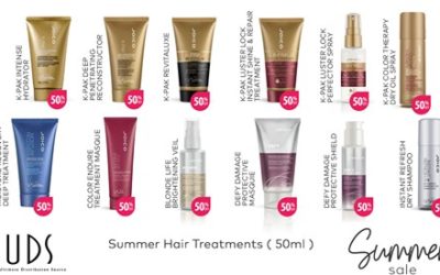 50% Off Summer Hair Treatments