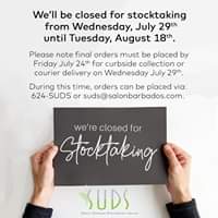 We’ll be closed for stocktaking from Wednesday July 29th until Tuesday August 18th….