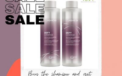 We’re offering our 1litre defy damage shampoo and conditioner at a special deal. Use both together to get the best resul…