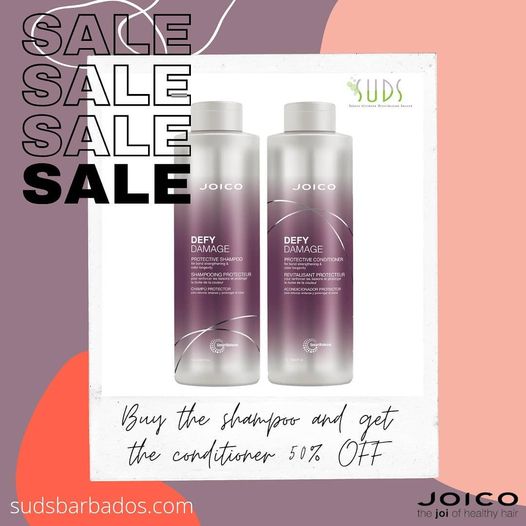 We’re offering our 1litre defy damage shampoo and conditioner at a special deal. Use both together to get the best resul…