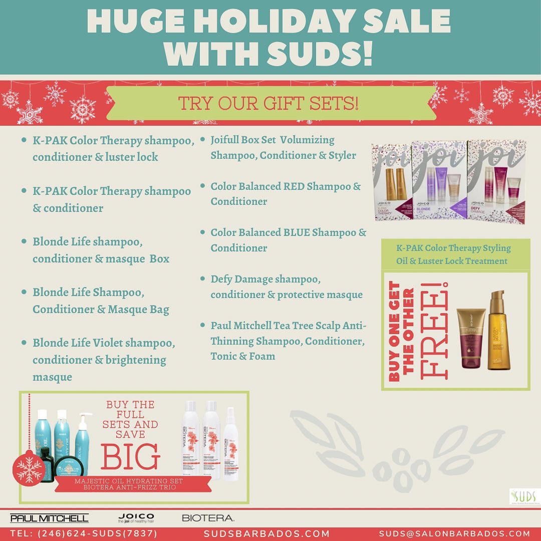 BLACK FRIDAY is around the corner, and SUDS is bringing big deals you do not want to miss, to go through the holiday sea…