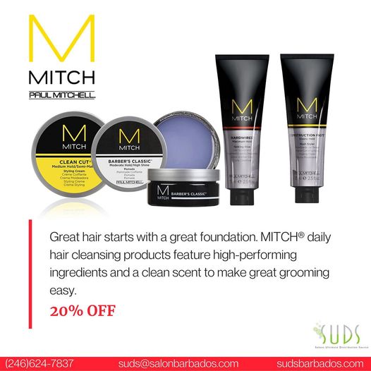 Happy Holidays, the holiday savings are still going. 20% off our men’s grooming products by Mitch! Get them while stock …