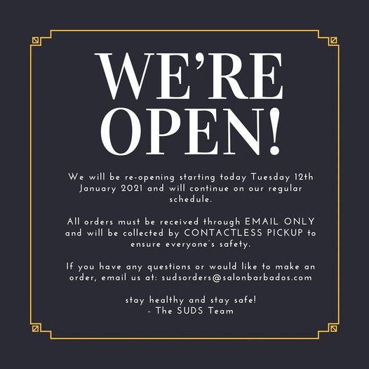 Happy to announce that we’re back open for orders starting from today!…