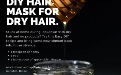 At home during lockdown? Why not change things up and try this diy recipe for dry hair. It’s simple and easy to make. Gr…