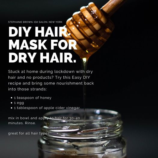 At home during lockdown? Why not change things up and try this diy recipe for dry hair. It’s simple and easy to make. Gr…