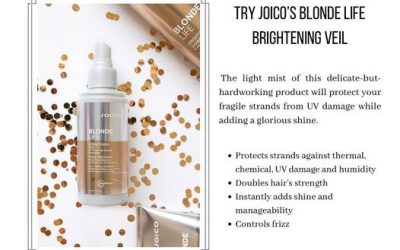 Find the products that are perfect for your hair type. Have blonde and fine hair? Joico’s blonde life brightening veil i…