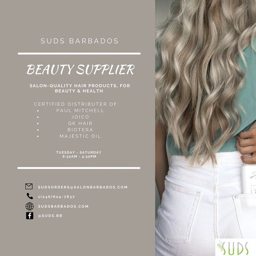 Get top-notch hair products at great prices for your salon or home with  SUDS!… | SUDS Barbados