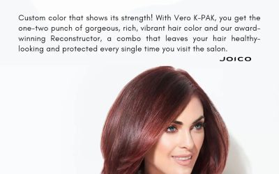 Vibrant rich colours, and strength to those strands with vero k-pak from @joico…